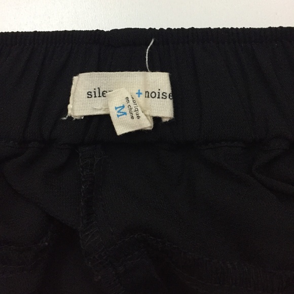 SILENCE+NOISE Front overlay Cargo Harem Crop Pants - Picture 2 of 8